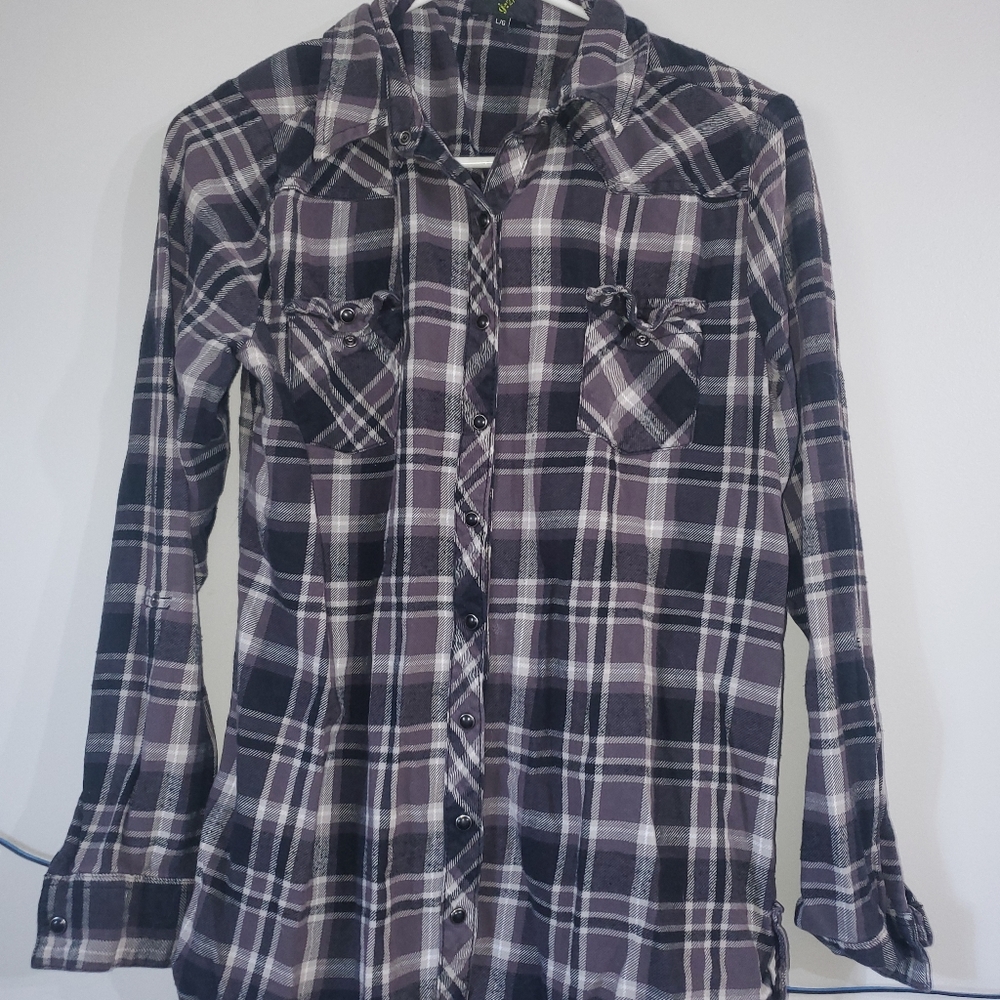 Purple flannel